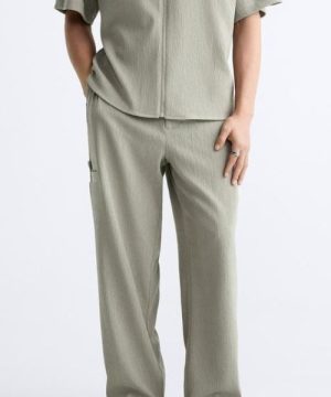 Relaxed Fit Raised Trousers